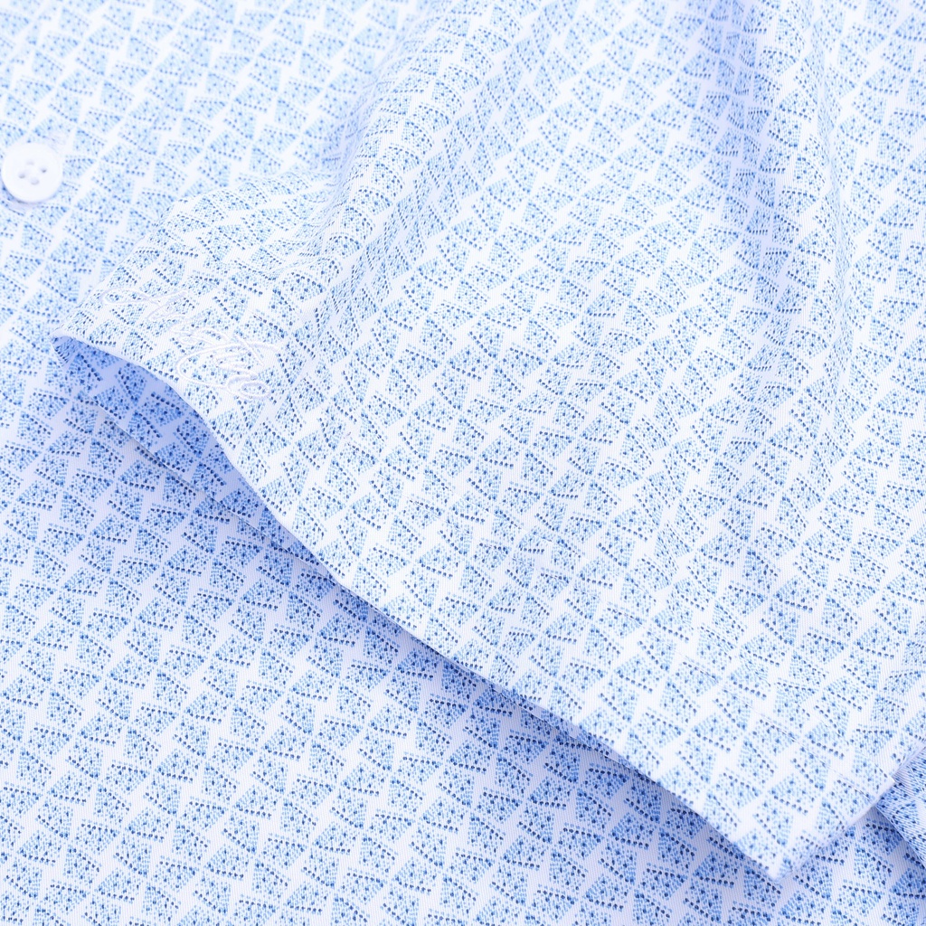 Áo sơ mi ngắn tay nam Aristino phom slim fit, thiết kế đường may tinh tế, màu sắc nổi bật - ASS367S2