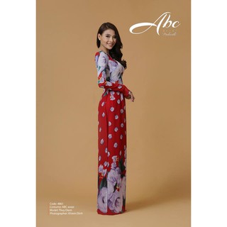 Vải áo dài voan ABC