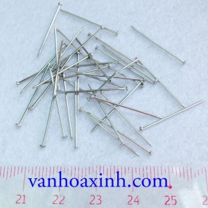 Gói 30 đinh ghim pins loại 2.5cm KLDX12G