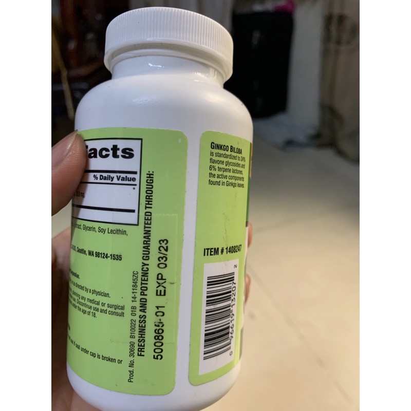 Tthực phẩm chức năng Ginkgo biloba | BigBuy360 - bigbuy360.vn