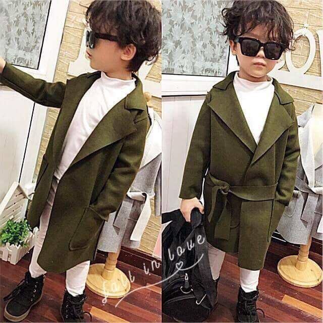 Áo khoác dạ cho bé