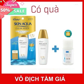 Kem chống nắng Sunplay Skin Aqua Clear White SPF 50+ PA+++