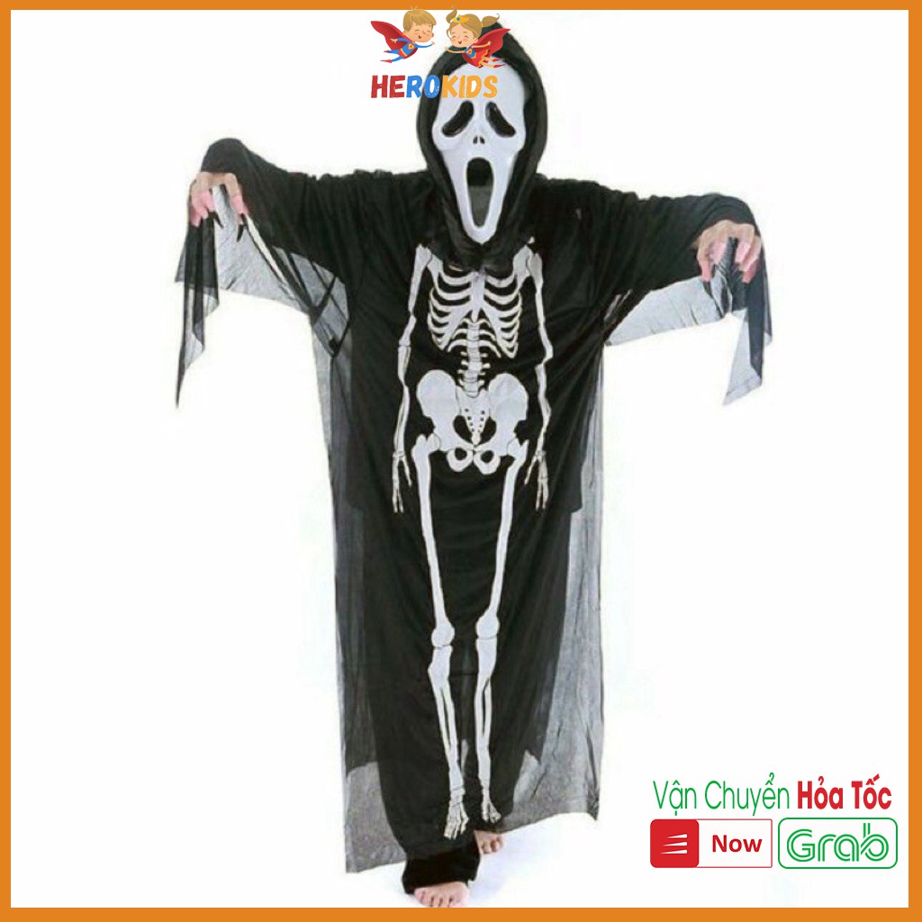 Áo Bộ Xương Trang Phục Hoá Trang Halloween