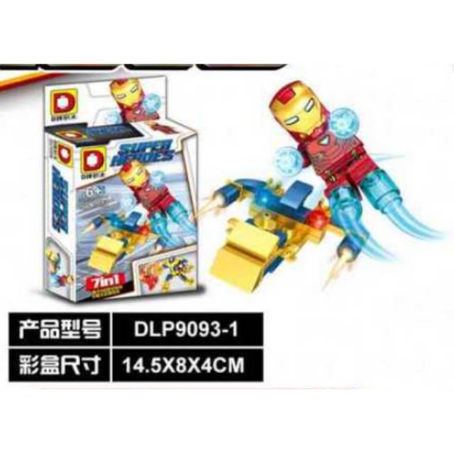 Mô Hình Đồ Chơi Lego Iron Man Mark 50 Infinity War Suit Var 3 Mk 50