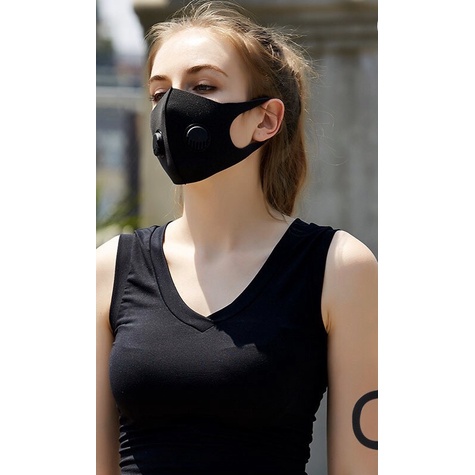 Set 3 Pitta mask có van thở thông khí chống bụi vi khuẩn