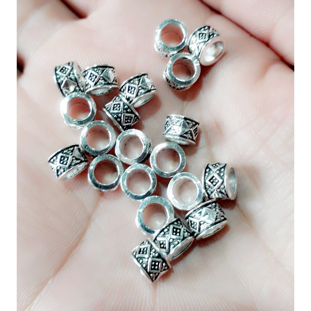 Charm bạc cổ : 50g = 25k / 1 gói [ Sỉ charm mix vòng tay handmade ]