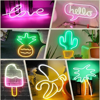 Đèn Led Neon Hình Quả Chuối Trang Trí