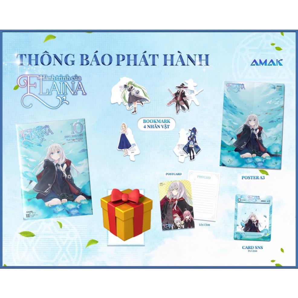 Sách - Hành trình của Elaina - Tập 10 - AMAK