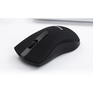 Chuột không dây Philips nút bấm silent.