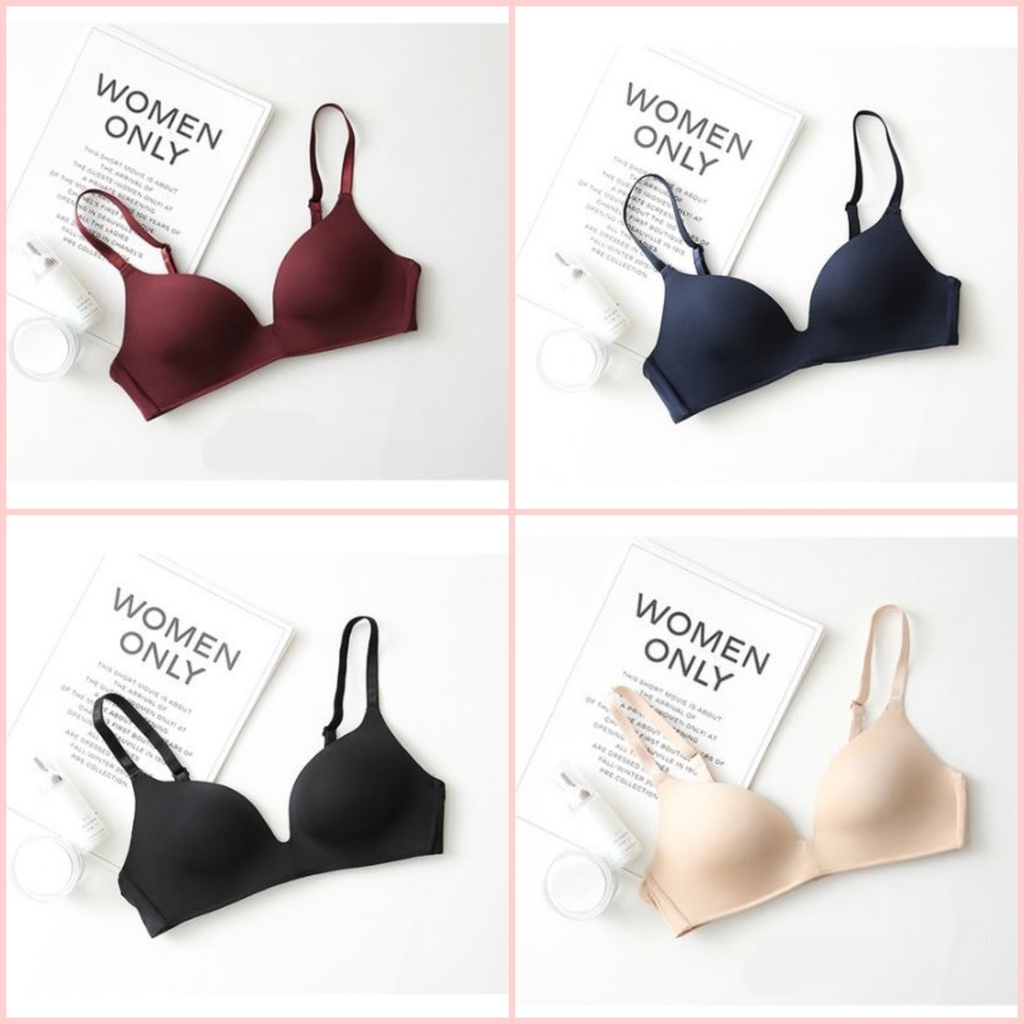 Áo lót nữ su đúc không gọng Kately đệm mỏng thông hơi thoáng mát, chất liệu áo ngực nữ siêu bền ADDM | BigBuy360 - bigbuy360.vn