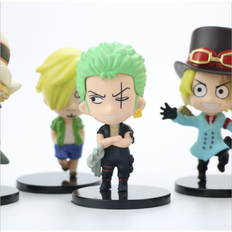 Mô Hình Nhân Vật OnePiece Chibi  Full cả 6 em quà tặng trang trí
