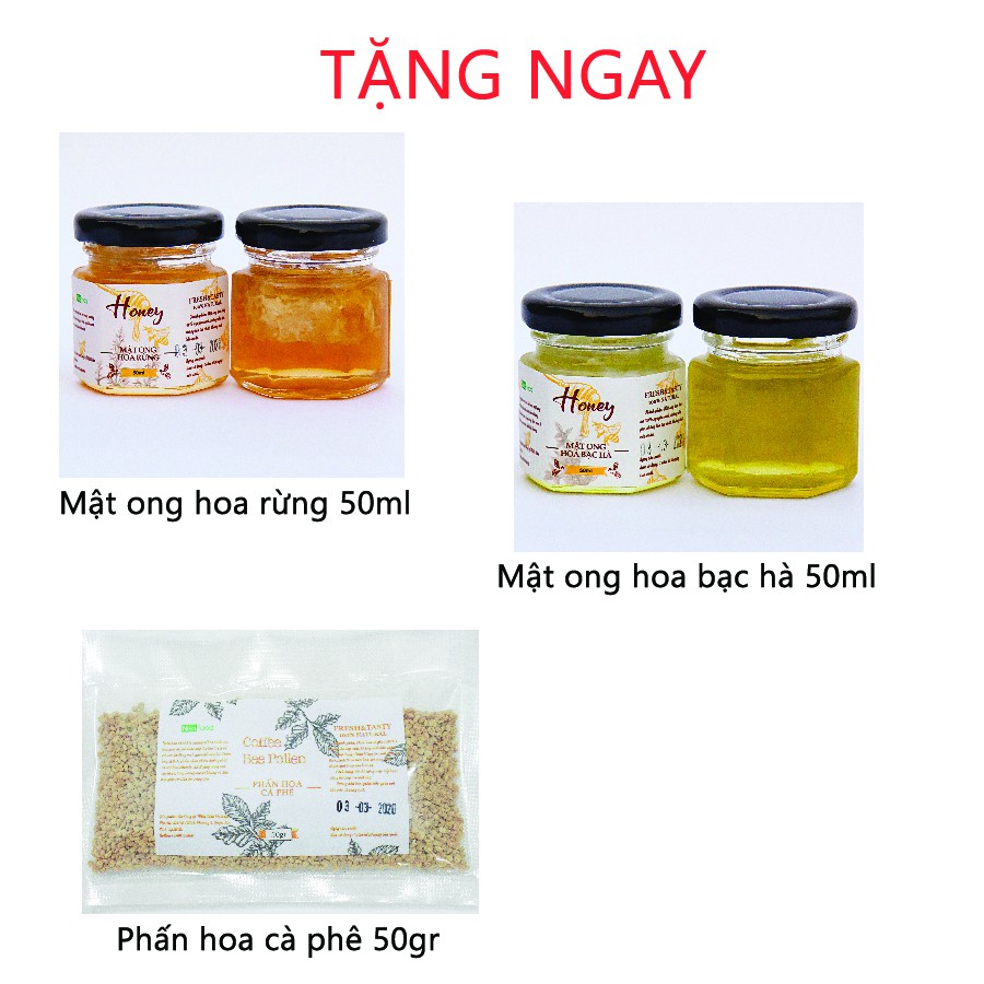 tinh bột nghệ NGUYÊN CHẤT nikafood đắp mặt, trị đau bao tử 500gr + quà tặng hấp dẫn (mật ong,phấn hoa)