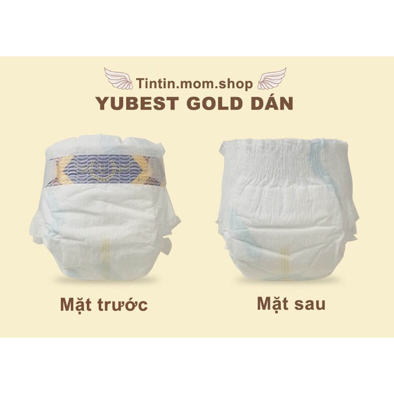 Bỉm YUBEST Angel/ Gold/ Dán/Quần đủ size S132, S90, M108, M84, L78, XL84, XXL72, XXXL66