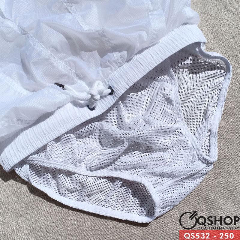 Quần short đi biển siêu mõng vải dù QSHOP QS532