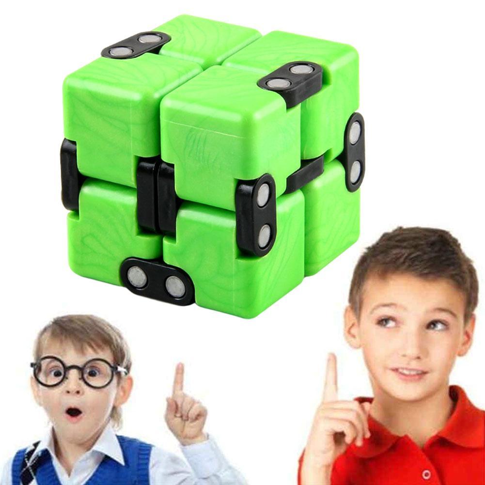 1 Đồ Chơi Khối Rubik Vô Cực Nắp Lật Giảm Căng Thẳng