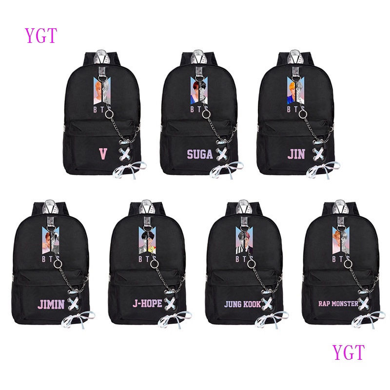 YGT Ba lô chống đạn in hình nhóm nhạc BTS Hàn Quốc