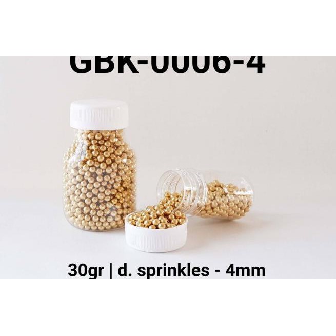 Gbk-6-4 Sprinkles 30g Ngọc Trai Vàng