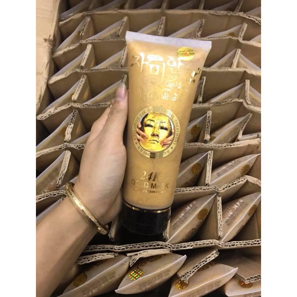 [100%Thai] Mặt nạ vàng 24 k Gold Mask chính hãng Hàn Quốc .