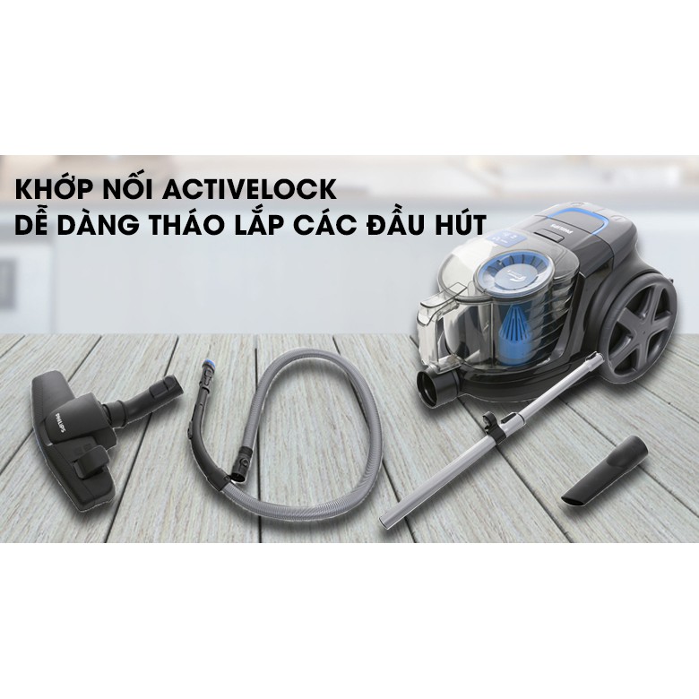 Máy hút bụi cao cấp Philips (Hà Lan) FC9350 1800W Blue (MỚI 100%, BẢO HÀNH 24 THÁNG CHÍNH HÃNG)