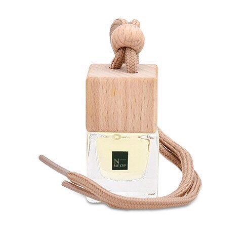 Lọ VUÔNG đựng lục lăng tinh dầu treo xe, để phòng (LỌ VUÔNG)