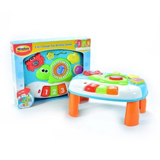 Bàn đồ chơi phát nhạc đa năng Winfun 0852, đồ chơi kích thích phát triển giác quan và rèn luyện khả năng vận động cho bé