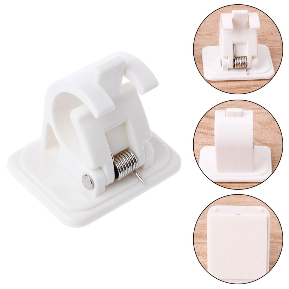 Set 2 Kẹp Treo Rèm Cửa Hình Tròn Bằng Nhựa Tiện Dụng