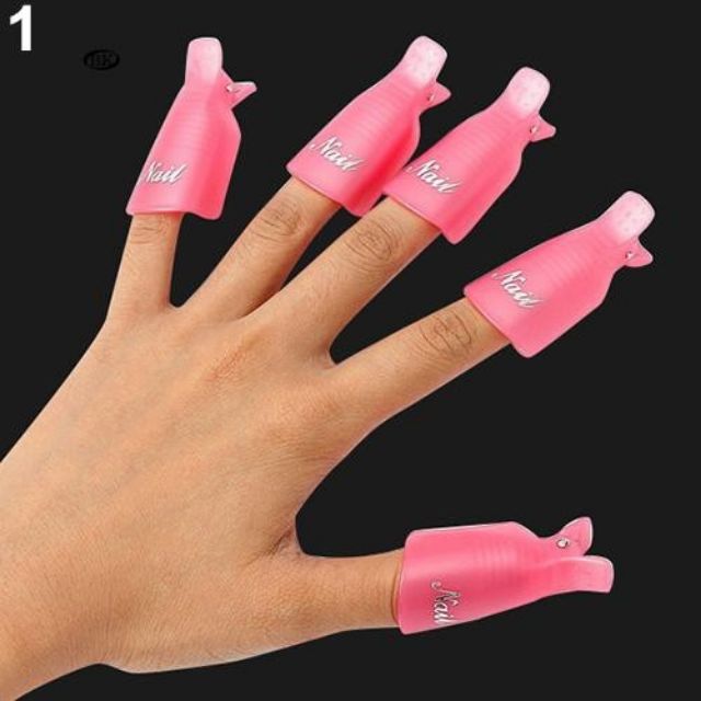 SET 10 CÁI KẸP Ủ PHÁ SƠN GEL ( tay )