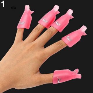 Set 10 cái kẹp ủ phá sơn gel