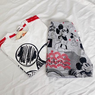 Set micky trắng bé trai