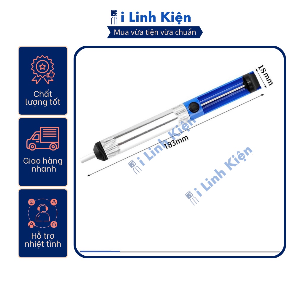 Hút thiếc chì hàn mini cầm tay lực mạnh