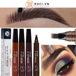 Bút Kẻ Lông Mày Phẩy Sợi Chống Thấm Nước Trang Điểm Tự Nhiên Độc Đáo Chì kẻ mày nội địa trung Suake Ruci KM 85