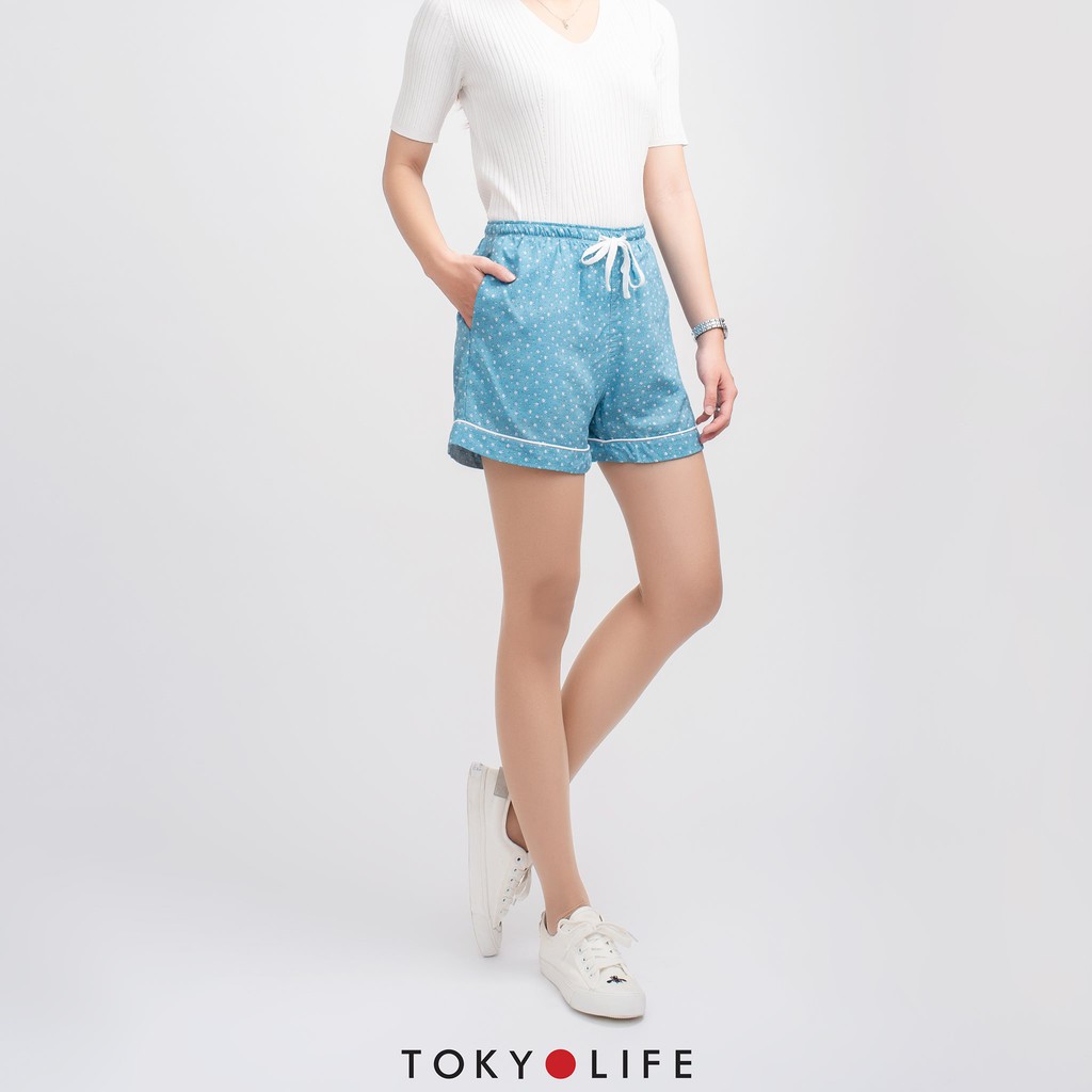 Quần Shorts lanh Nữ TOKYOLIFE I923-083E