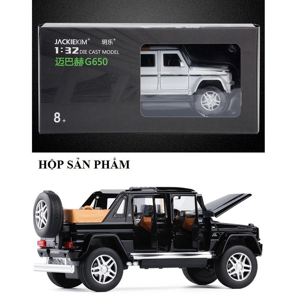 ô tô Mecerdes Maybach G650 tỉ lệ 1:32 bằng sắt có âm thanh và đèn chạy cót mở các cửa hàng Quảng Châu