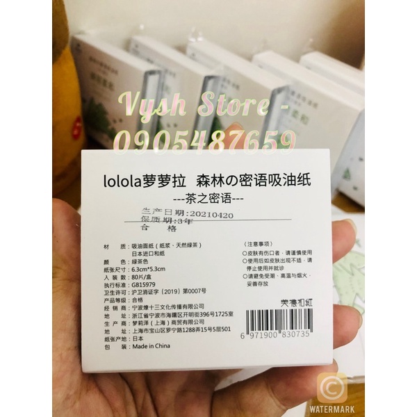 Hộp giấy thấm dầu kèm gương cute hột me TẶNG KÈM LÕI THAY THẾ TIỆN LỢI | BigBuy360 - bigbuy360.vn