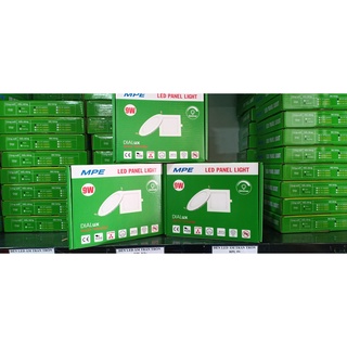 Đèn âm trần panel 9w mpe, bảo hành 24 tháng , 1 đổi 1 rpl-9 rpl-9t, rpl-9v, rpl-9n, rpl-9/3c- thương hiệu mpe