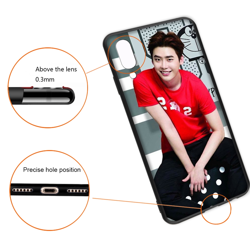 Lee Ốp Điện Thoại Mềm Hình Lee Jong Suk Cho Xiaomi Mi A1 A2 A3 Pro Max 3 Mix 2s F1 Lite