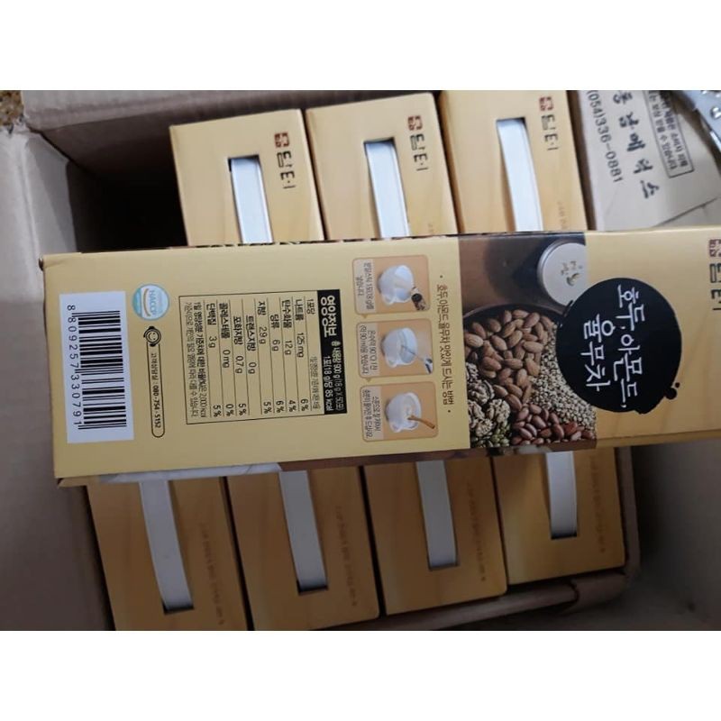 Bột ngũ cốc dinh dưỡng Hàn Quốc Damtuh 900g hộp 50 gói