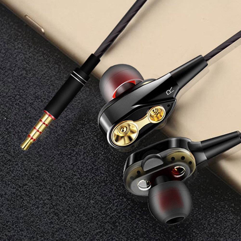 Tai Nghe Nhét Tai Giắc Cắm 3.5mm Âm Thanh Hifi Sống Động