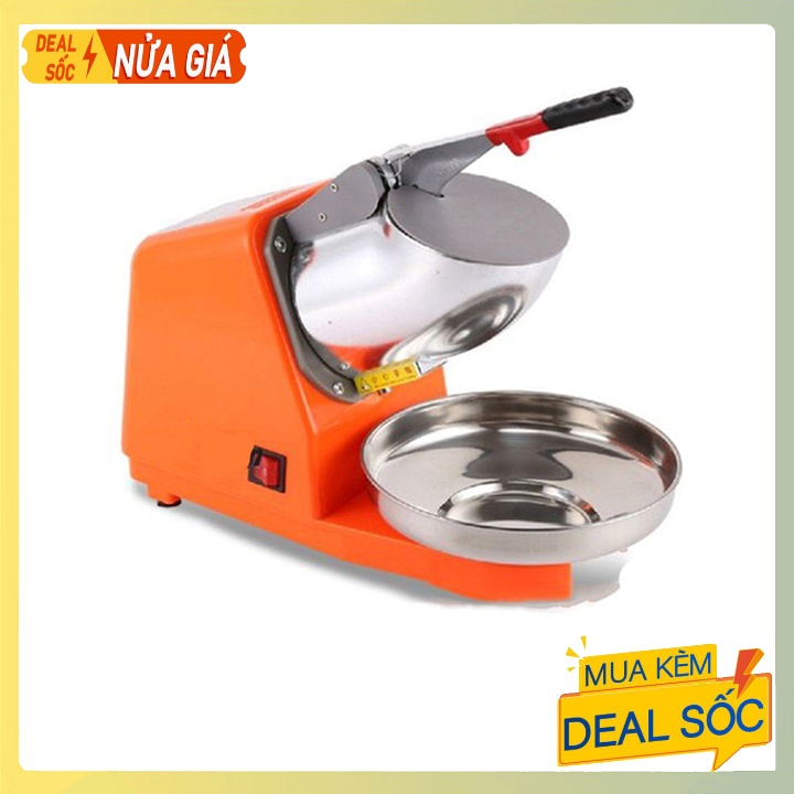 Máy bào đá, xay đá tuyết, nghiền đá 2 lưỡi dao 300W