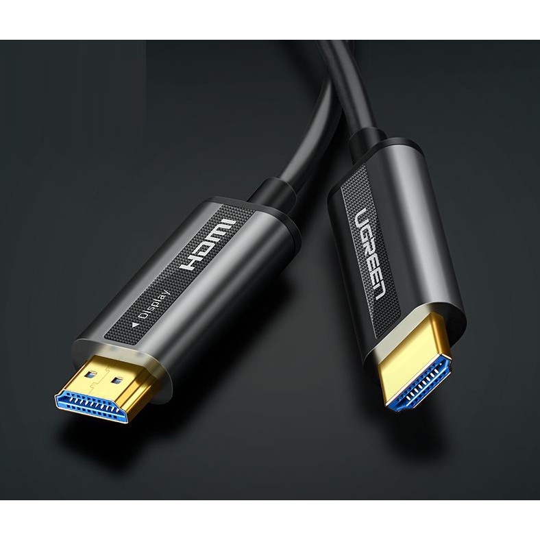 Cáp HDMI 2.0 sợi quang 100m Ugreen 50222 hỗ trợ 4K/60Hz cao cấp