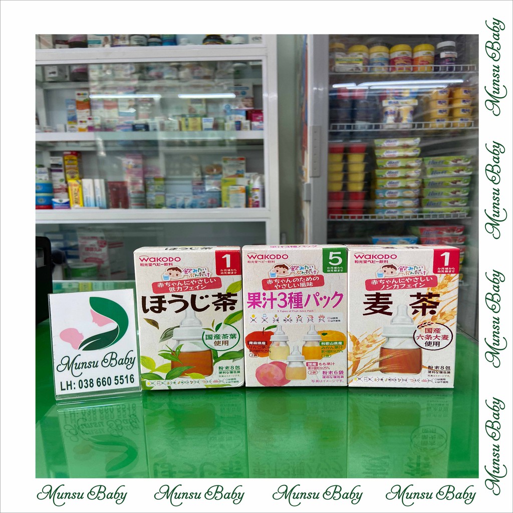 Trà Wakodo đủ vị cho bé (Nhật Bản)