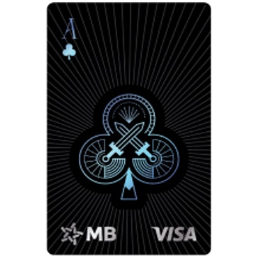 THẺ QUÂN BÀI, ACE Hi Collection, MB Hi Visa Collection, Thẻ bài tây, MB Bank, Thẻ 2 in 1, Át, Cơ, Rô, Tép