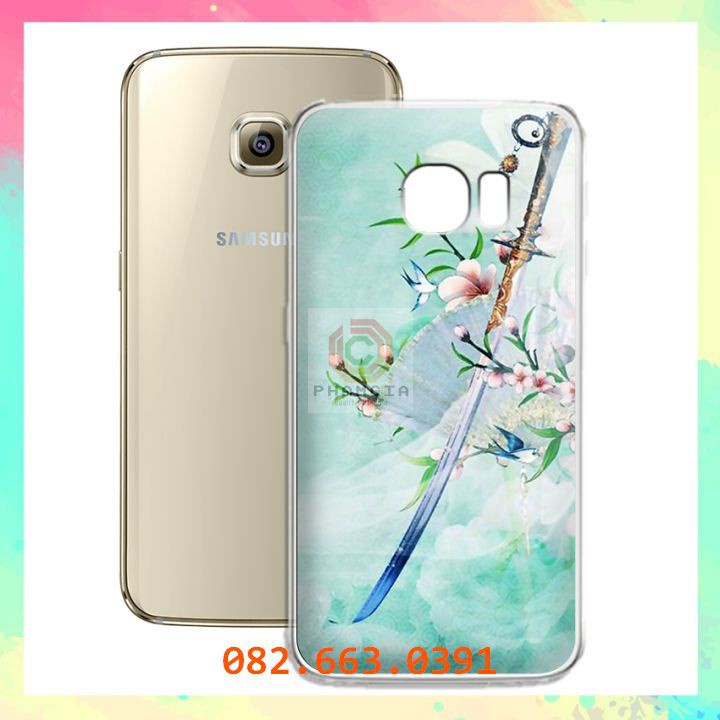 Ốp lưng Samsung S6 edge/S7 edge dẻo in hình kì lân đẹp