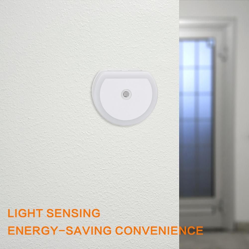 LED Dual USB Charging Sensor Night Light Eu/Us plug Socket Wall Lampen  For Bedroom Living Room