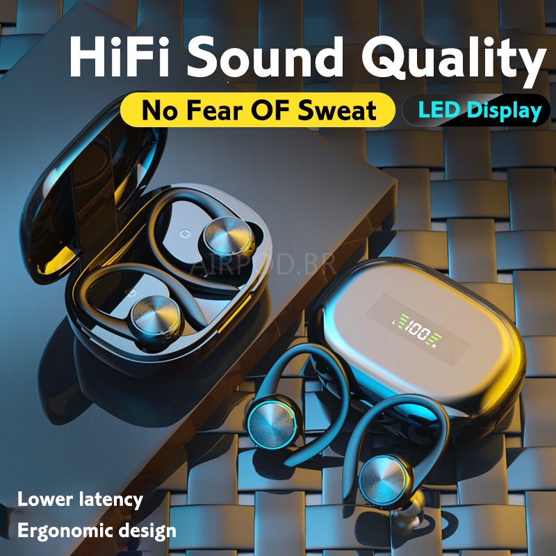 Tai nghe Disney R200 bluetooth thể thao treo tai âm thanh nổi HiFi thích hợp cho Samsung iPhone Xiaomi