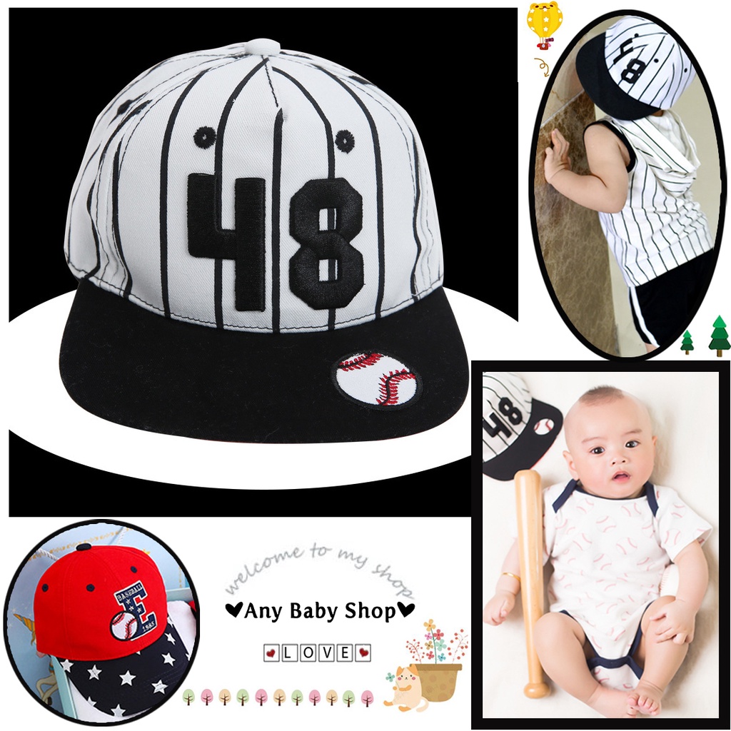 Mũ nón Hiphop Snapback cho bé trai và bé gái kiểu dáng bóng chày 2 kiểu nhiều size cực hot ❣❣ ❣❣