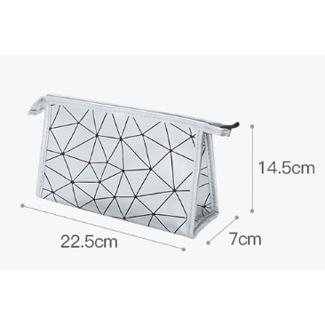 Túi đựng mỹ phẩm size nhỏ sức chứa lớn dễ thương đơn giản phong cách Hàn Quốc