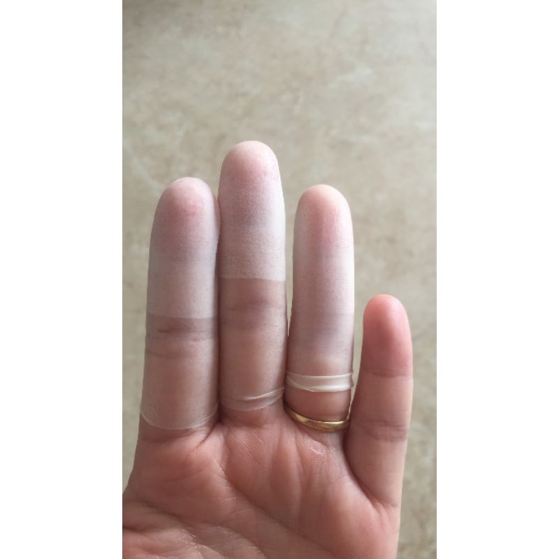 Bao ngón tay cao su Malaysia loại không có đai For Hi-Tech