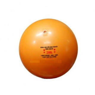 Quả Bóng Cao Su Đàn Hồi Màu Vàng Trơn