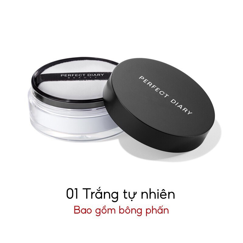 Phấn phủ Perfect Diary mềm mại hoàn hảo kiềm dầu che khuyết điểm Dưỡng Ẩm Lâu Trôi Làm Sáng Da Có Gương Tiện Dụ | BigBuy360 - bigbuy360.vn